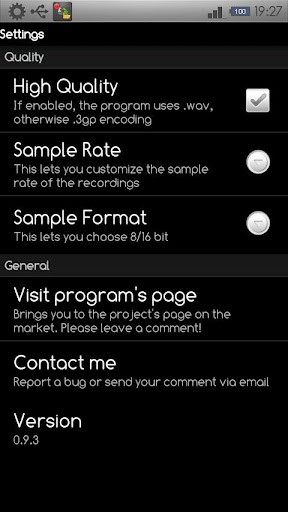 Tape-a-Talk Voice Recorder for Android