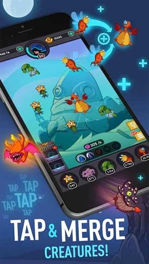 Kết hợp các sinh vật để tạo thành một quái vật lớn mạnh hơn