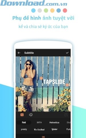 Thêm phụ đề miêu tả cho các bức ảnh