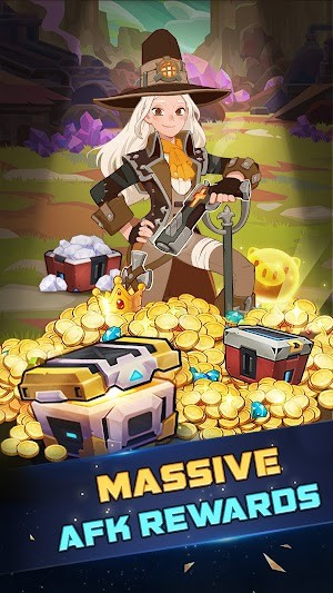 Nhận được các phần thưởng AFK lớn