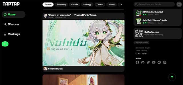 Tap Tap được tạo ra để mở rộng mọi khả năng cho tất cả game thủ