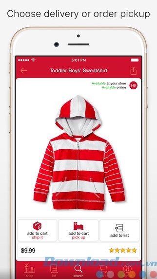 Dịch vụ mua sắm online Target