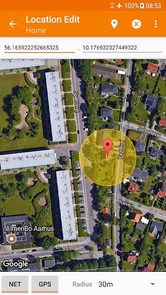 Tasker hỗ trợ bật/tắt dịch vụ địa điểm