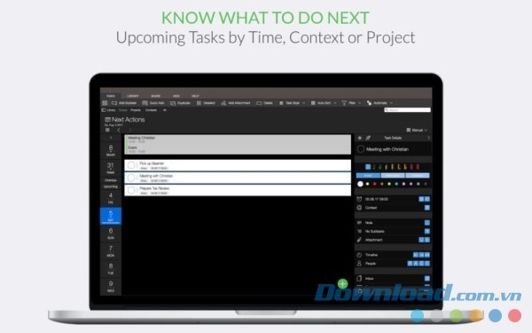 Taskfabric cho Mac giúp bạn quản lý công việc đơn giản, hiệu quả nhất