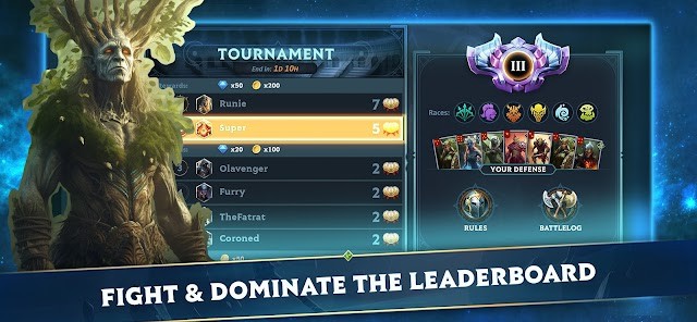 Chiến đấu và thống trị bảng xếp hạng