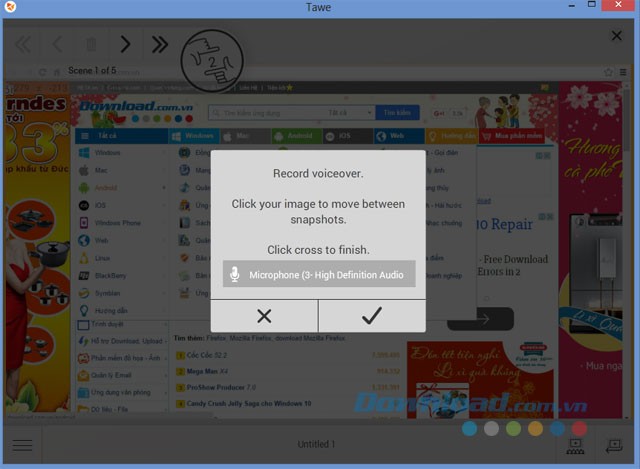 Thêm giọng nói cho video