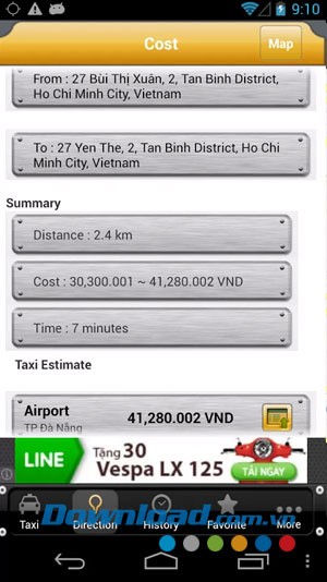 Taxi Cost for Android