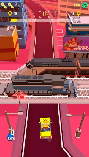 Tránh những con tàu trên đường ray bận rộn