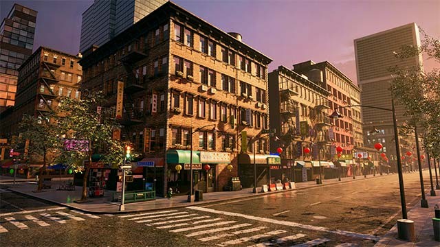 Lái xe giữa thành phố New York hiện đại, đông đúc nhưng đừng quên kiểm soát tốc độ và tuân thủ luật giao thông