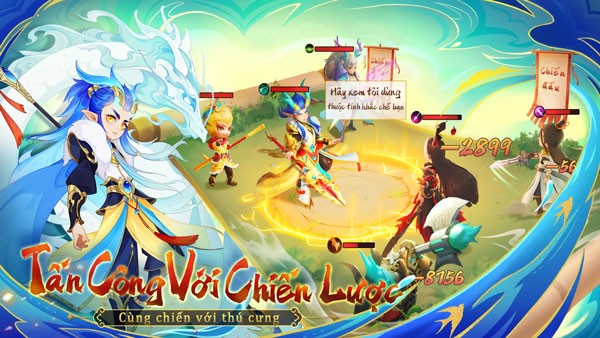 Tấn công với chiến lược, cùng chiến với thú cưng