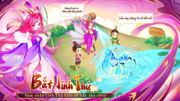 Xâm nhập Linh Thú Viên để bắt thú cưng