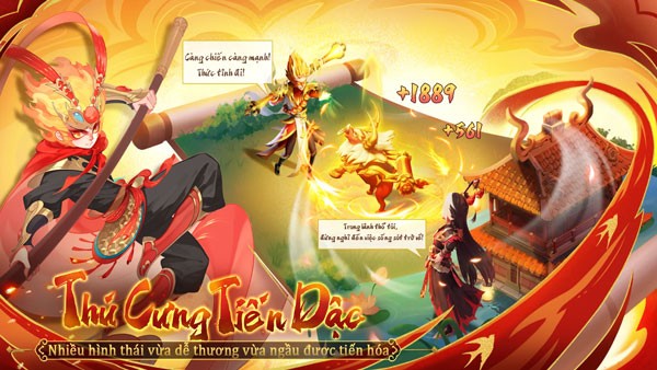 Nhân vật có nhiều hình thái vừa dễ thương vừa ngầu được tiến hóa