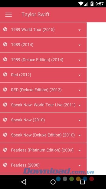 Taylor Swift Lyrics cho Android