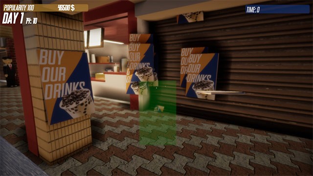 Làm nhiệm vụ để mở khóa quảng cáo cũng như nhiều nâng cấp khác cho quán trà sữa