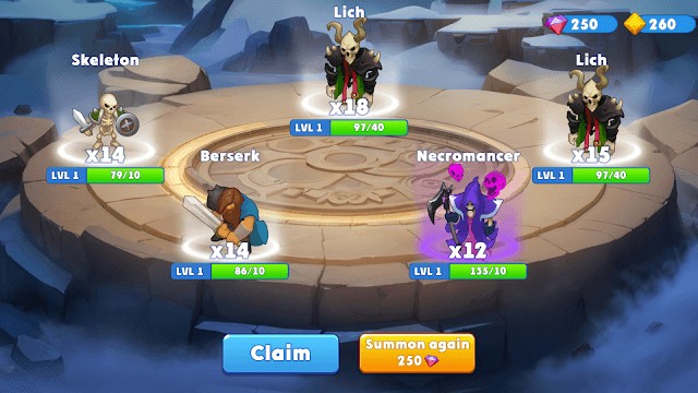 Triệu hồi các quân đội mạnh mẽ