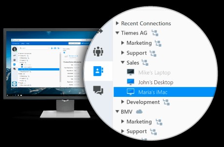 TeamViewer 14 nhóm thiết bị nâng cao