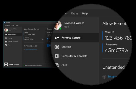 TeamViewer 14 hỗ trợ dark mode