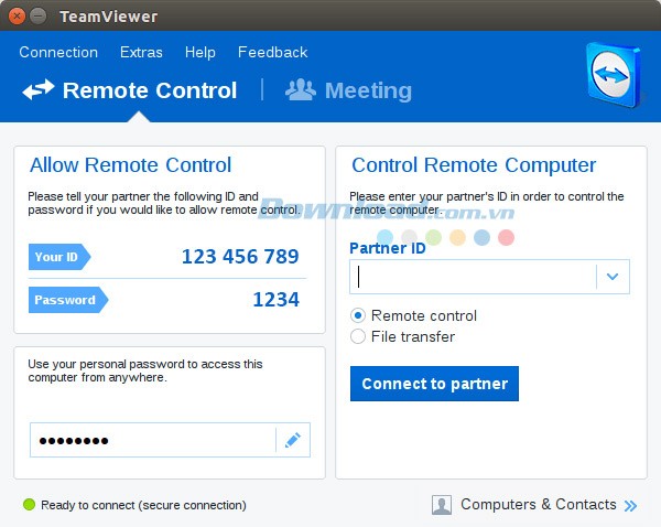 TeamViewer cho Linux