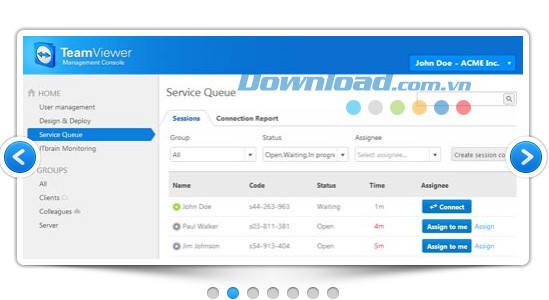 Tính năng quản lý nhóm kinh doanh hiệu quả