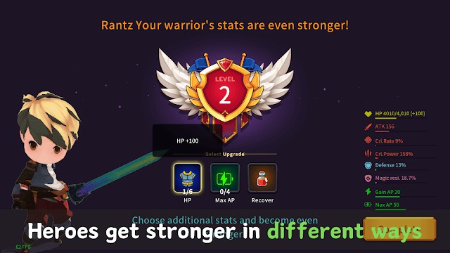 Các anh hùng trong Tears Rain mạnh hơn theo nhiều cách