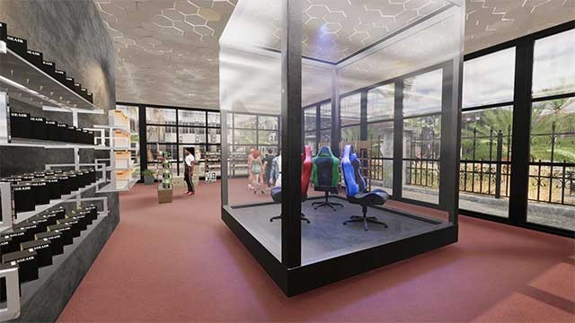 Tạo ra một không gian khiến game thủ và người yêu thích công nghệ muốn mua sắm