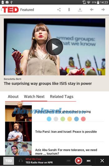 TED gợi ý các video liên quan