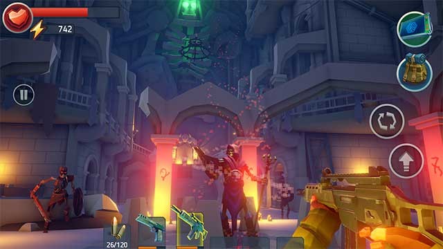 Nhân vật của bạn sẽ tự động tấn công bất cứ khi nào gặp kẻ thù