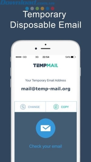 Tạo email tạm thời dùng một lần
