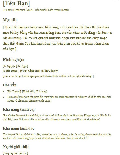 Hồ sơ cá nhân (màu xanh lục)