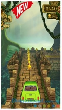 Thu thập tiền vàng trong Temple Mr-Bean cho Android