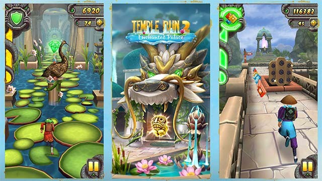 Temple Run 2 for Android 1.69.1 đưa bạn vào hành trình chinh phục Lâu đài thần tiên