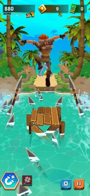 Phiêu lưu qua nhiều khu vực khác nhau