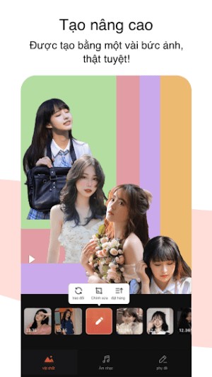 Tạo video tuyệt đẹp