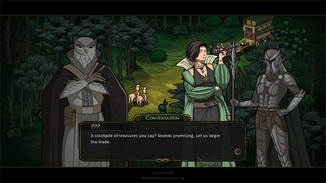 Một cốt truyện nhập vai và tập trung vào quá trình phát triển của nhân vật chính