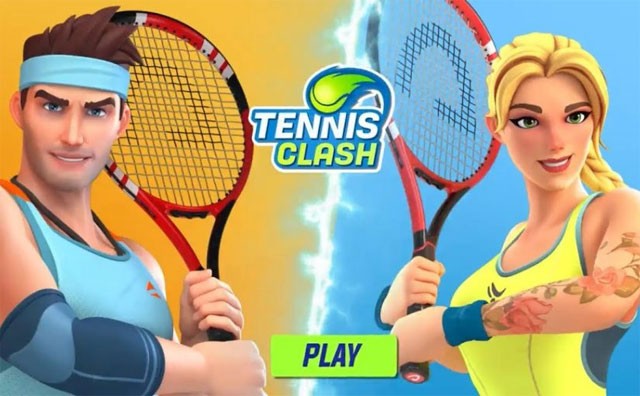 Cạnh tranh với những tay vợt hàng đầu thế giới trong Tennis Clash for iOS