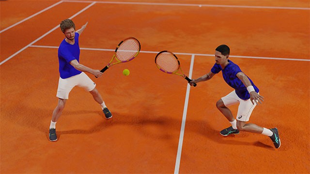 Cùng các tay vợt thi đấu trong giải tennis chuyên nghiệp và leo lên đỉnh vinh quang