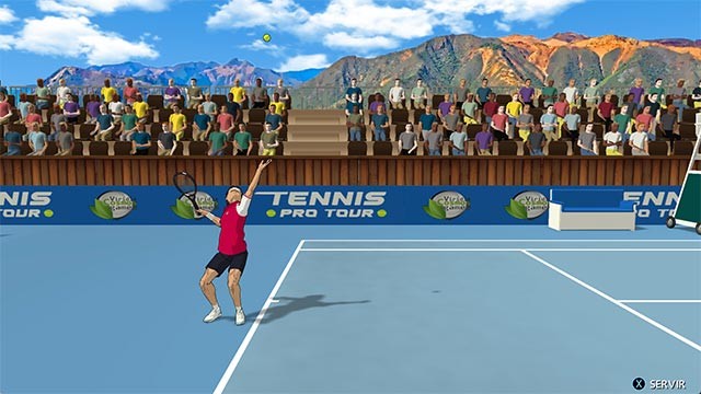 Tennis Pro Tour là game đánh tennis arcade cổ điển lấy cảm hứng từ Tennis Ace