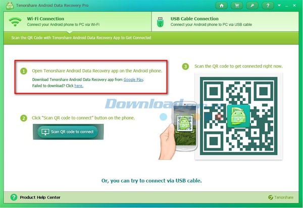 Tenorshare Android Data Recovery Pro