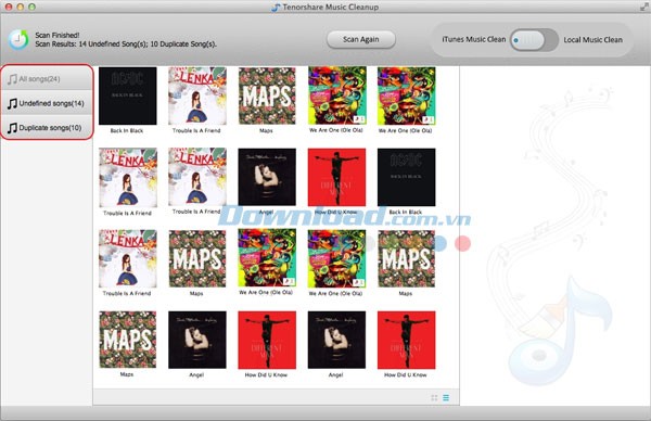 Tenorshare Music cleanup for Mac