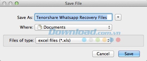 Tenorshare WhatsApp Recovery cho Mac