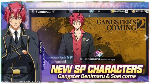 Game Tensura King of Monsters được chuyển thể từ bộ truyện anime nổi tiếng