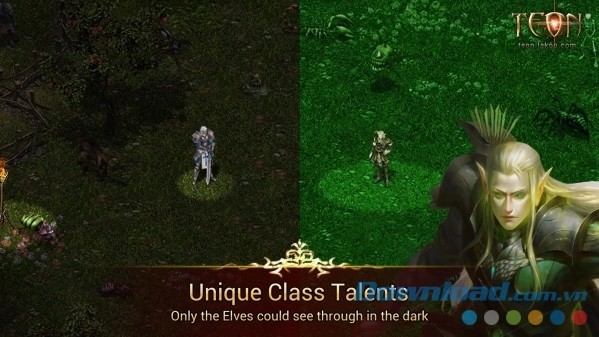 Teon - No pay-to-win ARPG cho Android có lớp kỹ năng nhân vật độc đáo