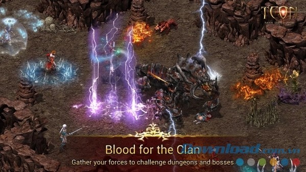 Teon - No pay-to-win ARPG cho Android có gameplay đồng đội hấp dẫn