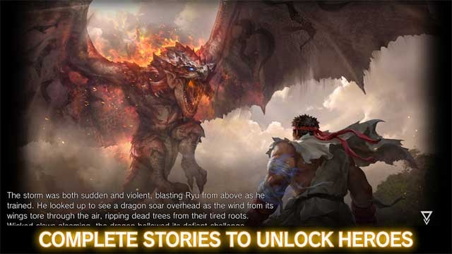 Hoàn thành câu chuyện của các anh hùng để mở khóa nhân vật mới trong TEPPEN Android