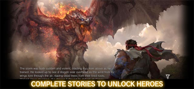 Hoàn thành các câu chuyện để mở khóa nhiều anh hùng mới