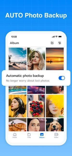 Tự động sao lưu ảnh