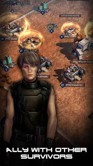Liên minh với những người sống sót khác