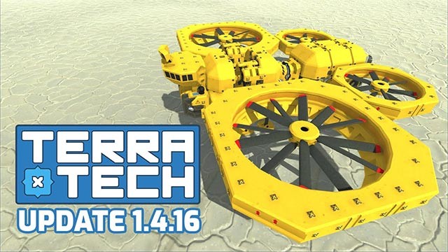 Bản update tháng 4 của TerraTech tiếp tục bổ sung hàng loạt block mới và sửa lỗi