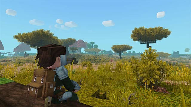 Tesera là game nhập vai hành động kết hợp sinh tồn phiêu lưu trong thế giới lấy cảm hứng từ Minecraft