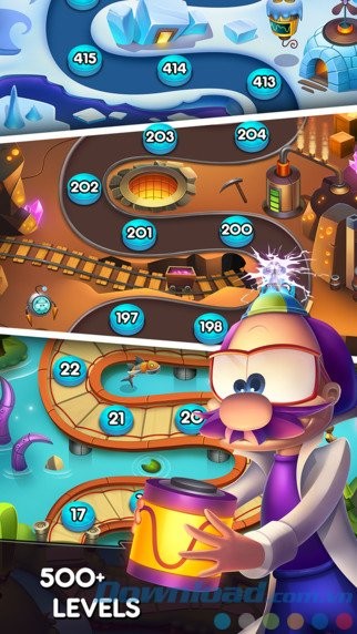 Bản đồ game Telsa Tubes